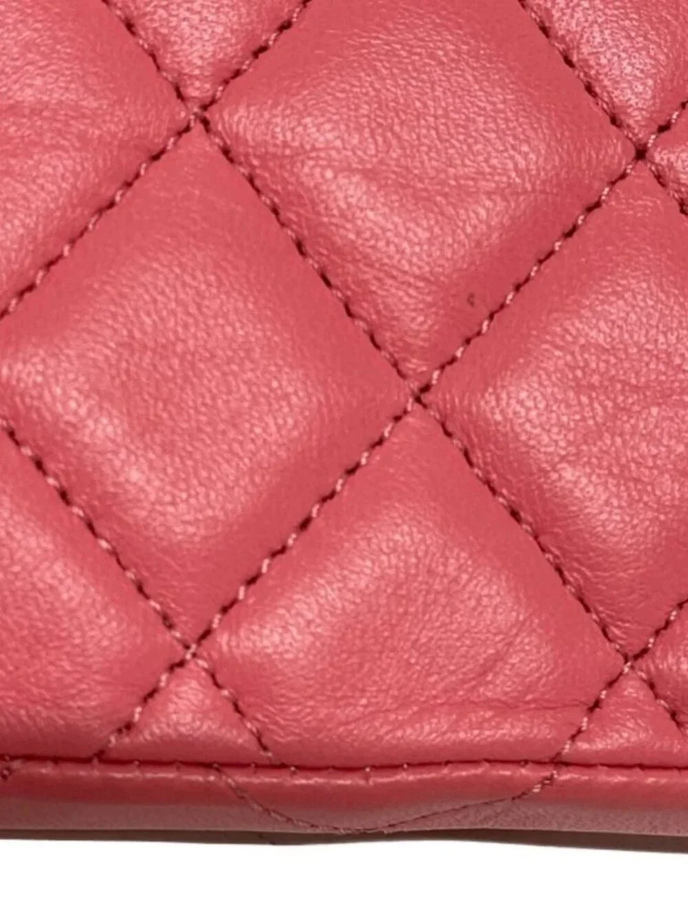 CHANEL Mini Matelasse Pink Lambskin Bum Bag Gold hardware